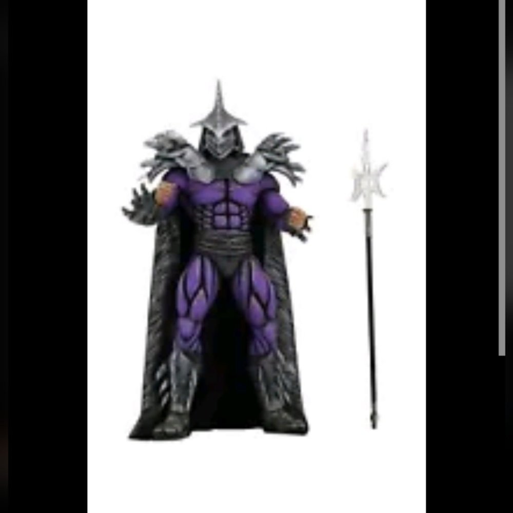 TMNT II Super Shredder Secret Of The Ooze 30th Anniversary New Unopened 8" NECA